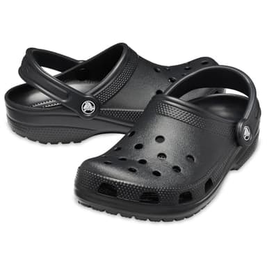 Crocs Unisex-Adult Classic Clog, Clogs for Women and Men, Black, 8 Women/6 Men - Image 10