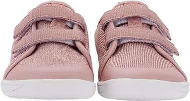 WHITIN Toddler/Boys/Girls Wide Barefoot Shoes Kid Minimalist Sneakers Size 7 Hook and Loops Zero Drop Running Walking Athletic Children Soft Training Tennis Gym Rose 24 - Image 3