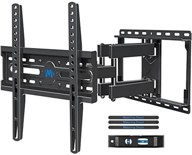 Mounting Dream TV Wall Mount for 32-65 Inch Television,Mount with Swivel and Tilt, Full Motion Bracket with Articulating Dual Arms, Fits 16inch Studs, Max VESA 400X400 mm, 99lbs, MD2380 - Image 1