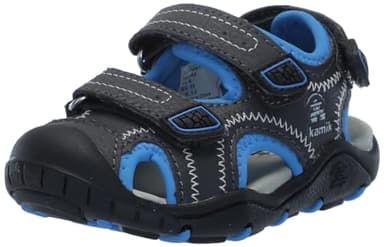 Kamik Boy's Seaturtle 2, Grey/Light Blue, 10 Toddler - Image 1