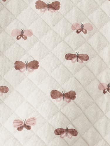 little planet by carter's unisex-baby 2-Piece Set Made With Organic Cotton, Brown Butterflies, 12M - Image 4