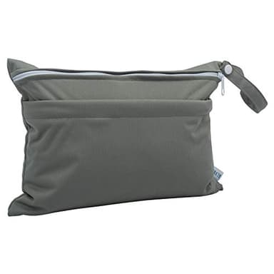 ALVABABY 3pcs Baby Cloth Diaper Wet/Dry Bags|Waterproof Reusable with Two Pockets|Travel, Beach, Pool, Daycare, Soiled Baby Items,Yoga，Gym Bag for Swimsuits or Wet Clothes 3L-B29 - Image 5