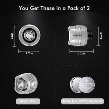 Croc Nuts & Big Toe Charms with Light-Up Features for Kids & Adults - Image 6