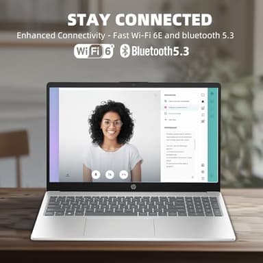 HP Flagship Touchscreen Laptop Computer - Free CD/DVD Drive• Office Lifetime • 15.6" HD Touchscreen • Intel i3 1215U • Wi-Fi 6E • Anti-Glare HD Display Win 11 Pro(16G RAM • 512GB SSD) - Image 4