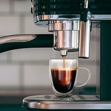 4-Pack 12 Oz Double Walled Glass Coffee Mugs with Handle, Insulated Layer Coffee Cups, Clear Borosilicate Glass Mugs, Gift for Cappuccino,Tea,Latte,Espresso,Hot Beverage,Wine, Microwave Safe, Set of 4 - Image 8