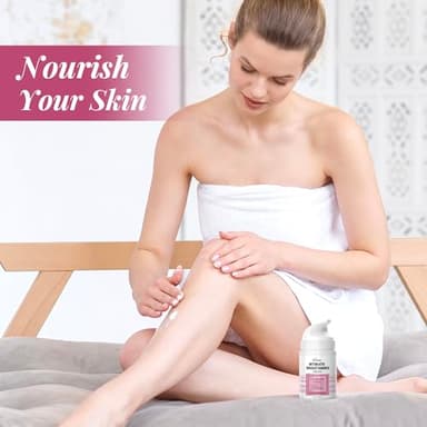 Skin Lightening Cream for Intimate Area Dark Spot Remover Skin Whitening Cream for Sensitive Part Underarms, Inner Thighs, Bikini Line, Knees and Elbows Bleaching Body Cream (1.76 Fl Oz) - Image 7