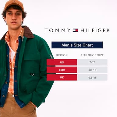 Tommy Hilfiger Mens Dress Socks - 10 Pack Lightweight Reinforced Heel Classic Crew Sock - Dress Socks for Men (7-12), Size 7-12, Black - Image 6