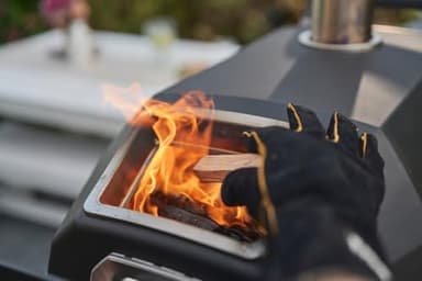 Ooni Karu 2 Pro Multi-Fuel Pizza Oven - Wood and Gas Outdoor Pizza Oven with Pizza Stone & Integrated Thermometer, Pizza Oven Outdoor, Dual Fuel 16 Inch Pizza Maker, Outdoor Cooking Grill - Image 6