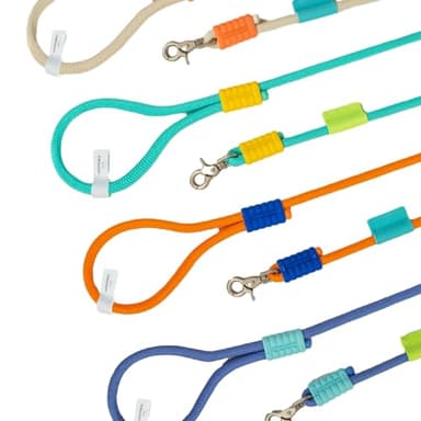 Maogoublue 4.9FT Pet Dog Leash with Zinc Alloy Swivel Buckle,Strong Durable Leashes for Walking and Training, Pet Leash Featuring for Large Dogs Heavy Duty Medium Small Dogs (Purple) - Image 8