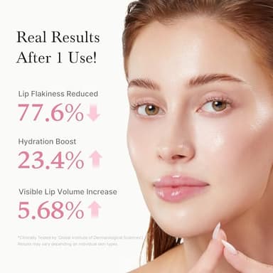 medicube PDRN Peptide Jelly Gloss Balm | Moisturizing Lip Gloss with Pink Peptide, Hyaluronic Acid, Ceramide & Shea Butter | Clear Gloss with Silver Pearl for a Plump, Glossy Lips | 10g - Image 4