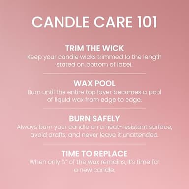 Yankee Candle Large Jar Scented Candle with up to 150 Hour Burn Time, Premium Plant Wax Blend for Consistent Burn, 22 oz Jar Candle with Room Filling Fragrance, Pink Sands - Image 5