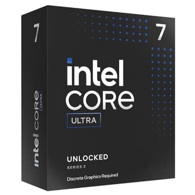 Intel Core Ultra 7 Desktop Processor 265KF - 20 cores (8 P-cores + 12 E-cores) up to 5.5 GHz - Image 1