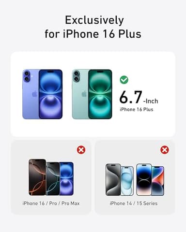 Anker MagGo Matte Magnetic Phone Case for iPhone 16 Plus, Ultra-Slim, Scratch-Resistant, Durable Protective Cover, Compatible with MagSafe, Pink - Image 7