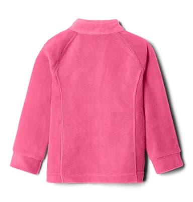 Columbia unisex-baby Benton Springs Fleece Jacket, Pink Ice, 12-18 Months - Image 2
