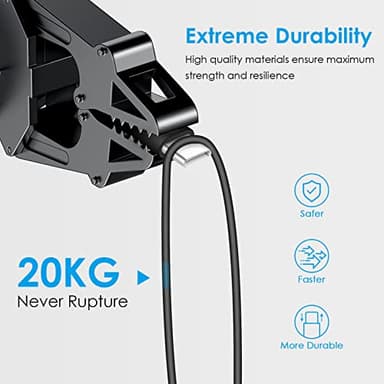 25W USB-C Fast Charger Block with C-to-C Cable [PD PPS Compatible] for Galaxy S24/S23/S22, Pixel 8/7, Z Flip 5, i Phone 17/16/15 - Compact Type C Charger - Image 4