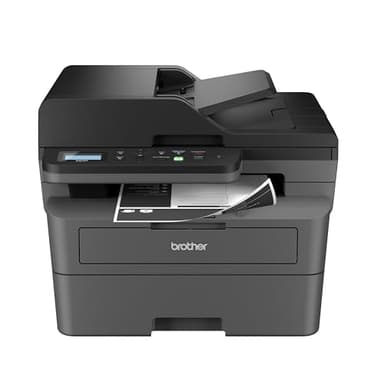 Brother DCP-L2640DW Wireless Compact Monochrome Multi-Function Laser Printer with Copy and Scan, Duplex, Black & White Output | Includes Refresh Subscription Trial(1), (Renewed Premium) - Image 1