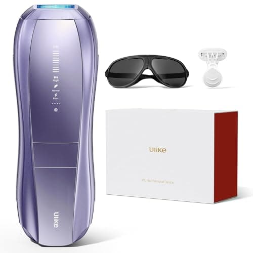 Ulike Air 10 IPL Hair Removal Device Set, Laser Hair Removal for Women and Men, Featured With Dual-Light, SkinSensor, SHR Mode*, 65°F Ice-cooling For Nearly Painless Hair Removal, Gift for Smooth Skin - Image 1