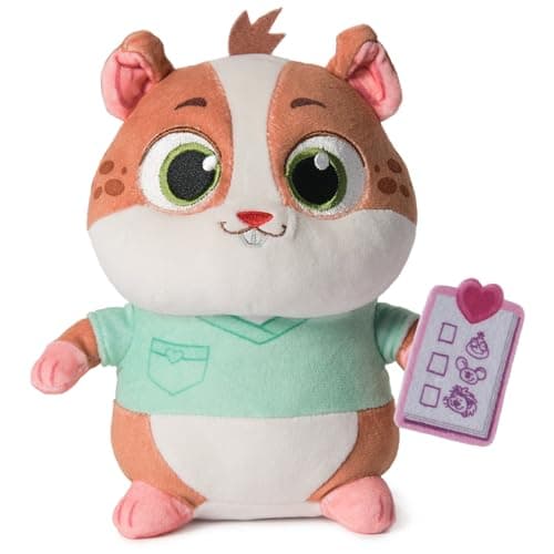 Vida the Vet, Popcorn Plush Toy, 7-Inch Tall Stuffed Animals with Super-Soft Fur, Kids Toys for Girls & Boys Ages 3 and up - Image 1