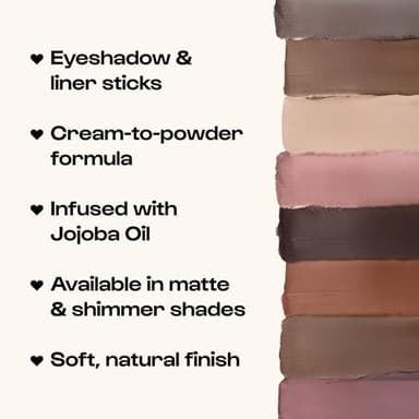 ALLEYOOP 11th Hour Cream Eye Shadow Sticks - Coffee Break (Matte) - Award-winning Eyeshadow Stick - Smudge-Proof and Crease Proof for Over 11 Hours - Easy-To-Apply and Compact for Travel, 0.05 Oz - Image 6