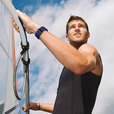 Acextro 6-Pack Marine Sport Band Compatible with Galaxy Watch Ultra Bands 47mm (2025/2024), Samsung Watch 7 Ultra Bands for Men Women, Breathable Ocean Silicone Strap No Gap Design - Image 6