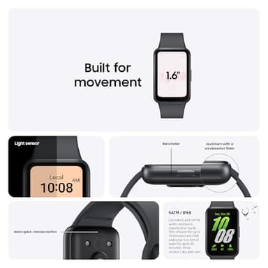SAMSUNG Galaxy Fit3, Health/Activity Fitness Tracker, Smartwatch for Android, 13 Day Battery, Sleep/Snore Tracking, Heart Rate, 2025, Pink Gold [US Version, Amazon Exclusive, 2Yr Warranty] - Image 6