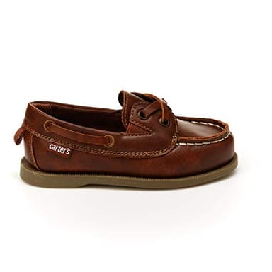 Carter's Boy's Bauk Dress Shoes, Light Brown, 8 Toddler - Image 2