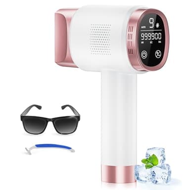 Aopvui Laser Hair Removal for Women and Men, IPL with Ice-Cooling System for Nearly Painless And Long-Lasting Result At-Home Permanent Hair Removal Device 999999 Flashes for Whole Body Use - Image 1