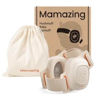 MAMAZING Baby Ear Protection for Infants and Toddlers (3 to 48 Months), 25dB Noise Cancelling Headphones for Travel, Airplanes, Concerts – CE & ANSI Certified Hearing Protection & Improves Sleep - Image 1