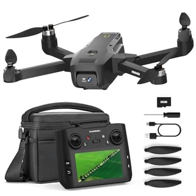 GPS Drone with Camera Adults, 4.5 Inch LCD Screen RC, 32G SD Card with Professional GPS, FPV Drones with Auto Return Follow Me for Beginner, Brushless Drones Follow Me Long Range, Handbag Under 249g - Image 7