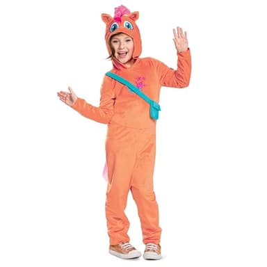 Disguise Sunny Starscout Costume for Kids, Official My Little Pony Hooded Jumpsuit Costume, Child Size (4-6x) - Image 1