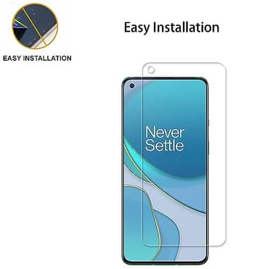 HKKAIS Designed For Oneplus 8T 5G Tempered Glass Screen Protector 2-Pack Camera Lens Protector Film 2-Pack - Image 2