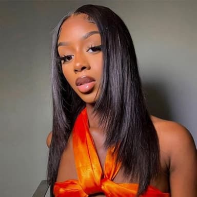 Straight Bundles Human Hair 16 16 16 Inch Brazilian Straight Hair Bundles 100% Unprocessed Virgin Hair Weave Bundle Human Hair Extensions for Women Trippy Hair Bundle Natural Color - Image 5