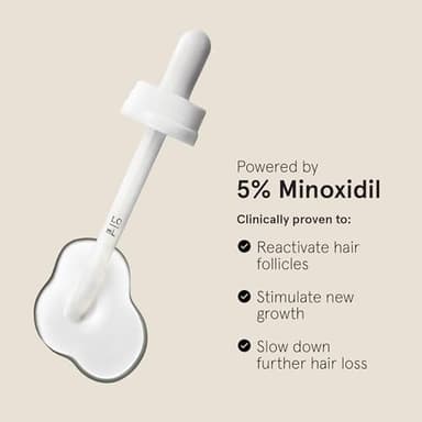 Keeps Extra Strength Minoxidil for Men - 5% Minoxidil Serum Hair Loss & Regrowth Treatment for Thinning & Bald Spots - Clinically Proven Hair Growth Products - Unscented Topical Aerosol - Image 3