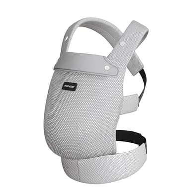 Momcozy Breathable Mesh Baby Carrier, Ergonomic and Lightweight Infant Carrier for 7-44lbs with Enhanced Lumbar Support, All Day Comfort for Hands-Free Parenting, Air Mesh-Grey - Image 9