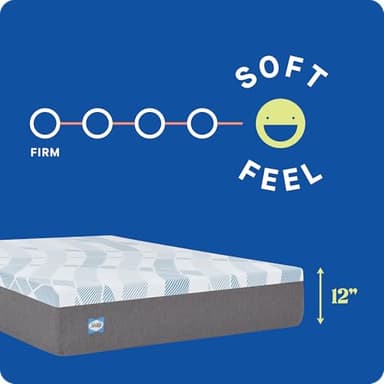 Sealy Dreamlife 12” Foam Mattress-in-a-Box, Full, SealyComfort Gel Memory Foam, SealySupport Transition Foam, Surface-Guard Technology - Image 3