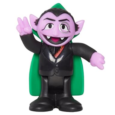 Sesame Street Neighborhood Friends, 7-piece Poseable Figurines, Kids Toys for Ages 2 Up by Just Play - Image 4