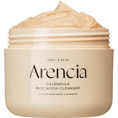 ARENCIA Calendula Rice Mochi Fresh Cleanser - Moisturizing, Brightening & Deep-Cleansing (4.23oz) - Image 1