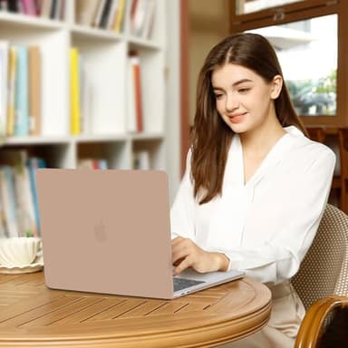 MOSISO Compatible with MacBook Pro 13 inch Case M2 2025, 2024, 2023, 2022-2016 A2338 M1 A2251 A2289 A2159 A1989 A1708 A1706, Plastic Hard Shell&Keyboard Cover&Screen Film&Storage Bag, Bronze Brown - Image 6