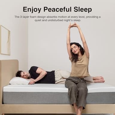 Novilla Full Size Mattress, 10 inch Full Gel Memory Foam Mattress for Cool Night & Pressure Relief, Medium Firm in a Box, Bliss - Image 5