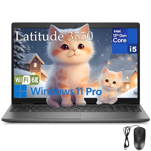 Dell Latitude 3550 Business Laptop Computer, 32GB DDR5 RAM, 1TB PCIe SSD, 13th Gen Intel 10-Core i5-1335U (Beat i7-1255U), 15.6" FHD, WiFi 6E, Bluetooth 5.3, USB4 Type-C, Windows 11 Pro - Image 1