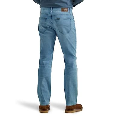 Lee Men's Extreme Motion Straight Taper Jean, Nimbus, 36W x 34L - Image 3
