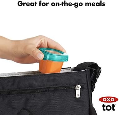 OXO Tot 12-Piece Baby Blocks Set, Teal - Image 8