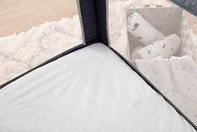 American Baby Company Heavenly Soft Chenille Fitted Pack N Play Playard Sheet 27" x 39", Warm and Cozy Chenille Pack and Play Sheet, White, for Boys and Girls, Fits Most Mini Crib Mattresses - Image 6