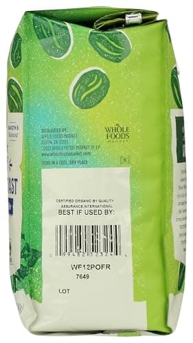 Whole Foods Market, Organic Decaf Whole Bean Coffee, Dark French Roast, Smoky & Sweet, Smooth & Balanced, 12 Ounce - Image 7