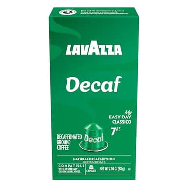 Lavazza Espresso Maestro Decaf (DEK) Aluminum Capsules Compatible with Nespresso* Original Machines, Medium Espresso Roast, Arabica and Robusta Blend (60 Capsules) - Packaging May Vary - Image 2