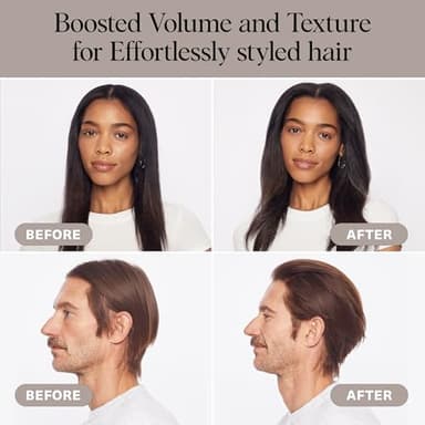 Kitsch Volumizing Rice Protein Dry Shampoo Powder - Dry Shampoo for Women & Men, Dark Hair, No White Cast, Absorbs Oil, Non-Greasy, Fragrance Free, Travel Size in Pump Form - Dark Tinted 1oz - Image 5