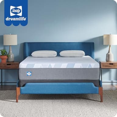 Sealy Dreamlife 12” Hybrid Mattress-in-a-Box, California King, SealyComfort Gel Memory Foam, SealyResponsive Encased Coils, Surface-Guard Technology - Image 14
