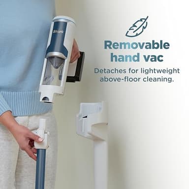 Shark Clean & Empty Cordless Stick Vacuum – Lightweight Cordless Vacuum with Auto-Empty System, HEPA Filter, Portable, Rechargeable, Exclusive Motorized Hand Tool for Pet Hair, BU3523 - Image 5