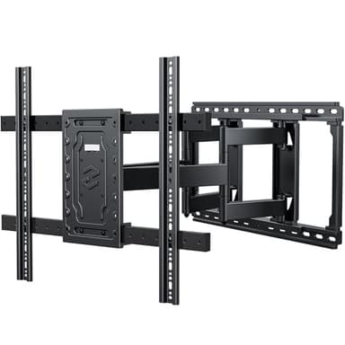 TV Wall Mount for 32"-100" up to 220 lbs, USX MOUNT Full Motion TV Mount with Swivel Tilt Dual Articulating Arms, Pre-Assembled Universal Wall Bracket, Max VESA 800x600mm, 12″-24″ Wood Studs - Image 8