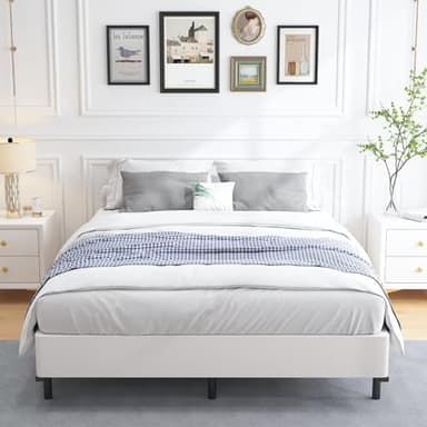 ALDRICH 7 Inch Heavy Duty Metal Box Spring Mattress Foundation 3000lbs Max Weight Capacity/Non-Slip/No Noise/Easy Assembly/Easy Clean Cover,Queen - Image 8